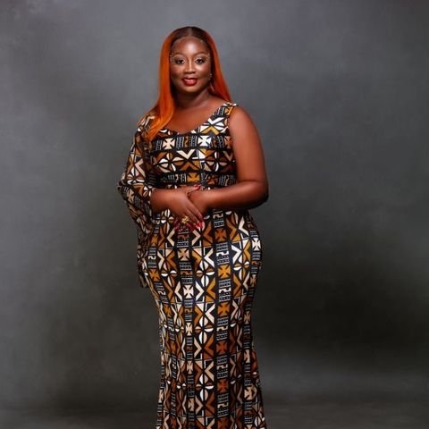 Ankara Mermaid Gown